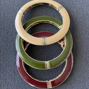 🌺3 for $12 Lia Sophia Enamel Bracelets Set of 3